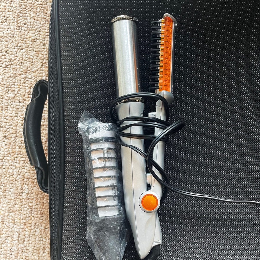 Instyler 2in 1 hair curler rotating iron